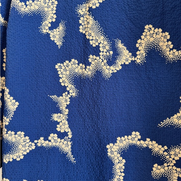 Ted Baker Blue and White Midi Dress - Picture 5 of 6